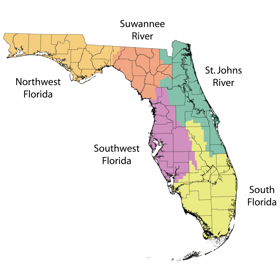 Florida Geospatial Open Data Portal FL WaterMgmtDistricts